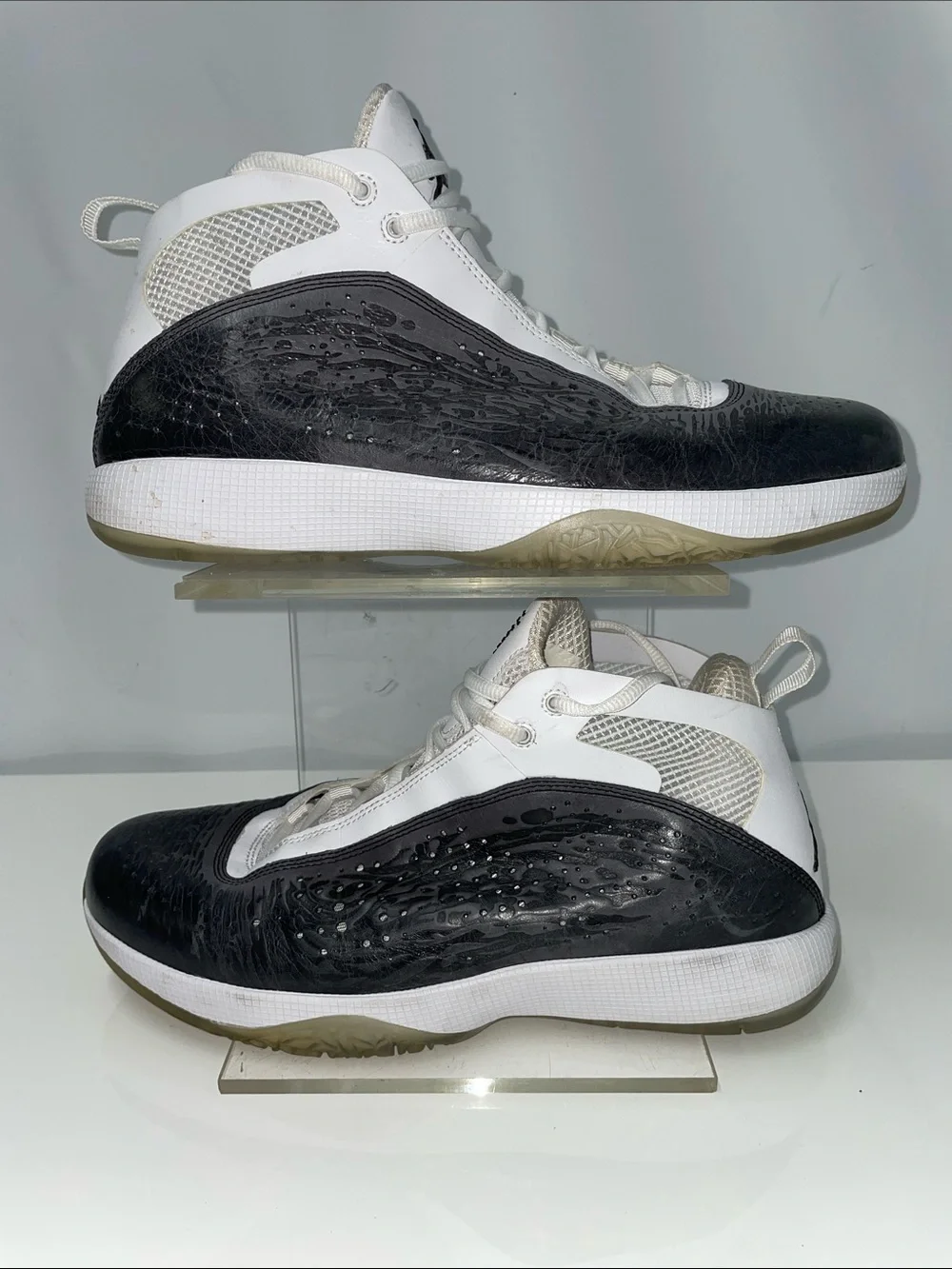 AIR JORDAN 2011 WHITE BLACK MENS SNEAKERS FTL-08-146
